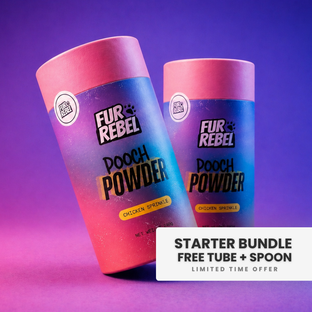 Starter Pack (2 Tubes): Fur Rebel Pooch Powder